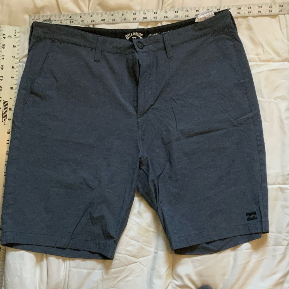 Billabong Men's Dark Gray Hybrid Shorts